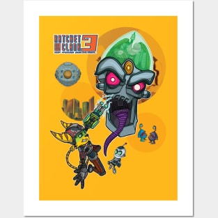 Ratchet and Clank 3 Alt Art Posters and Art
